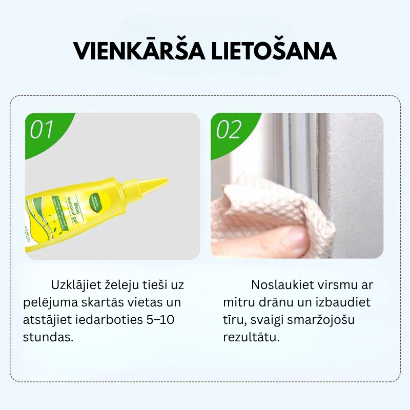 Gels pelējuma noņemšanai