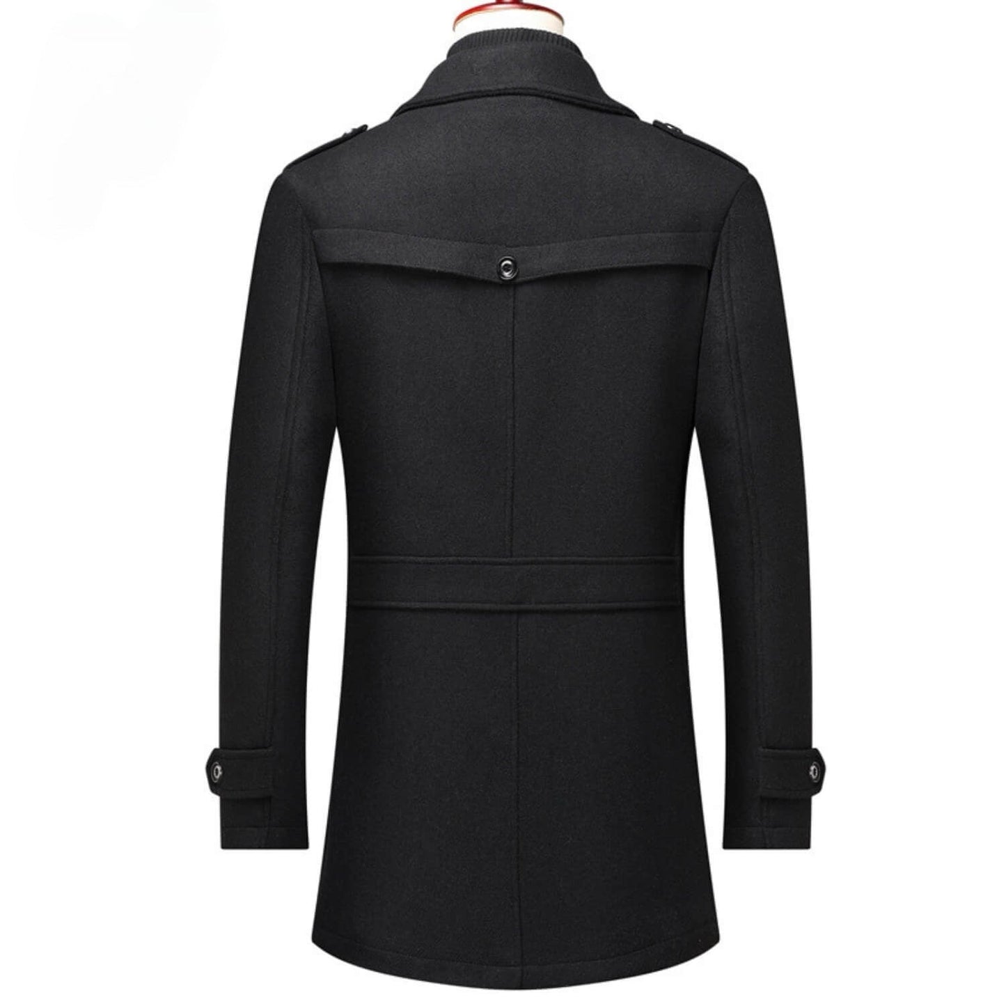 WoolGuard™ Peaky Blinders ziemas mētelis | Grezns vīriešu mētelis ar dubulto apkakli
