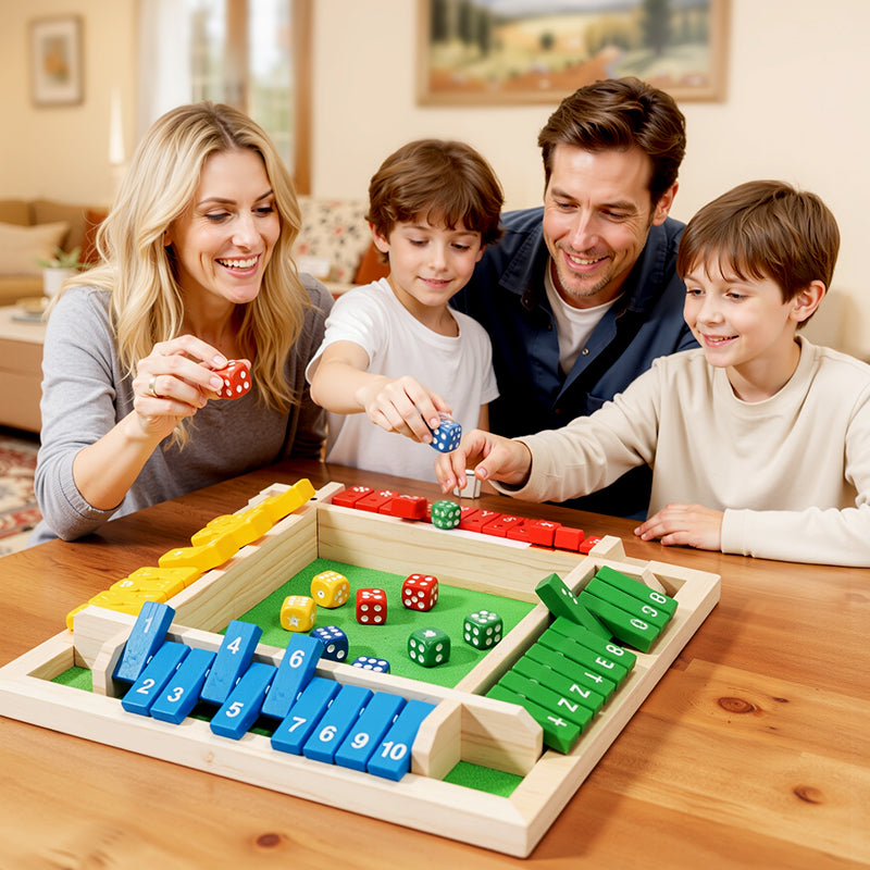 🎅🎄 Jautras ģimenes spēles – galda spēle “Atzīmē lodziņu” 🎁🎲