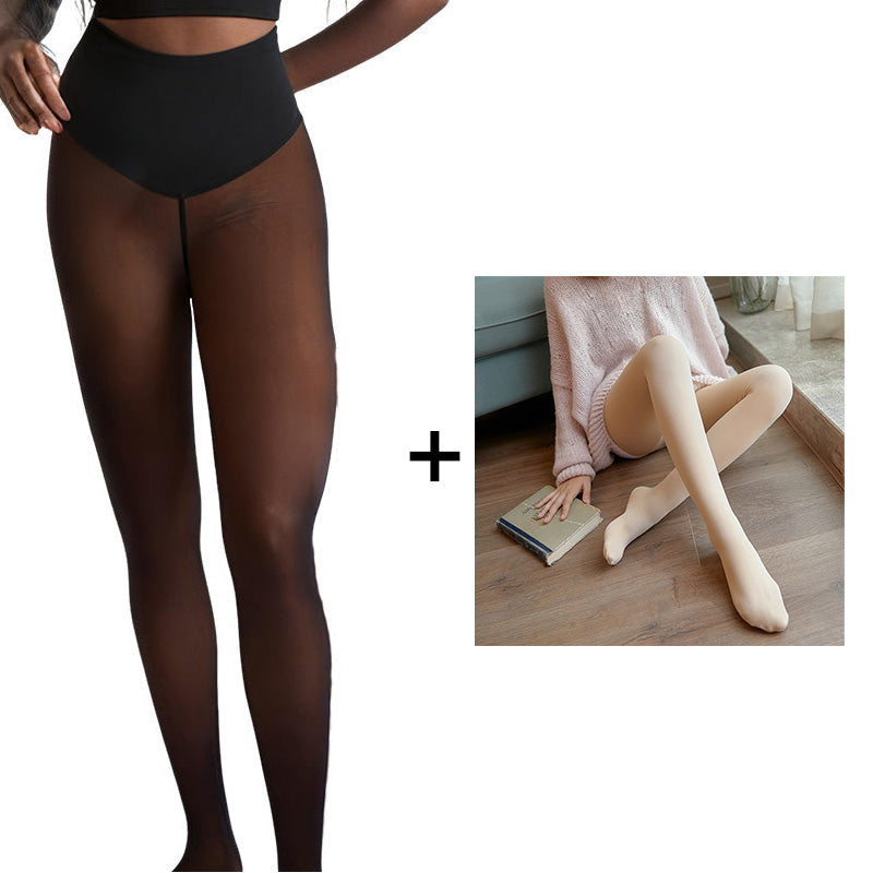 Vienvīles formējošās legingas – augsta jostasvieta ar kompresijas joslu, mīksts flīsa oderējums, neredzamas zem apģērba 🧥💕