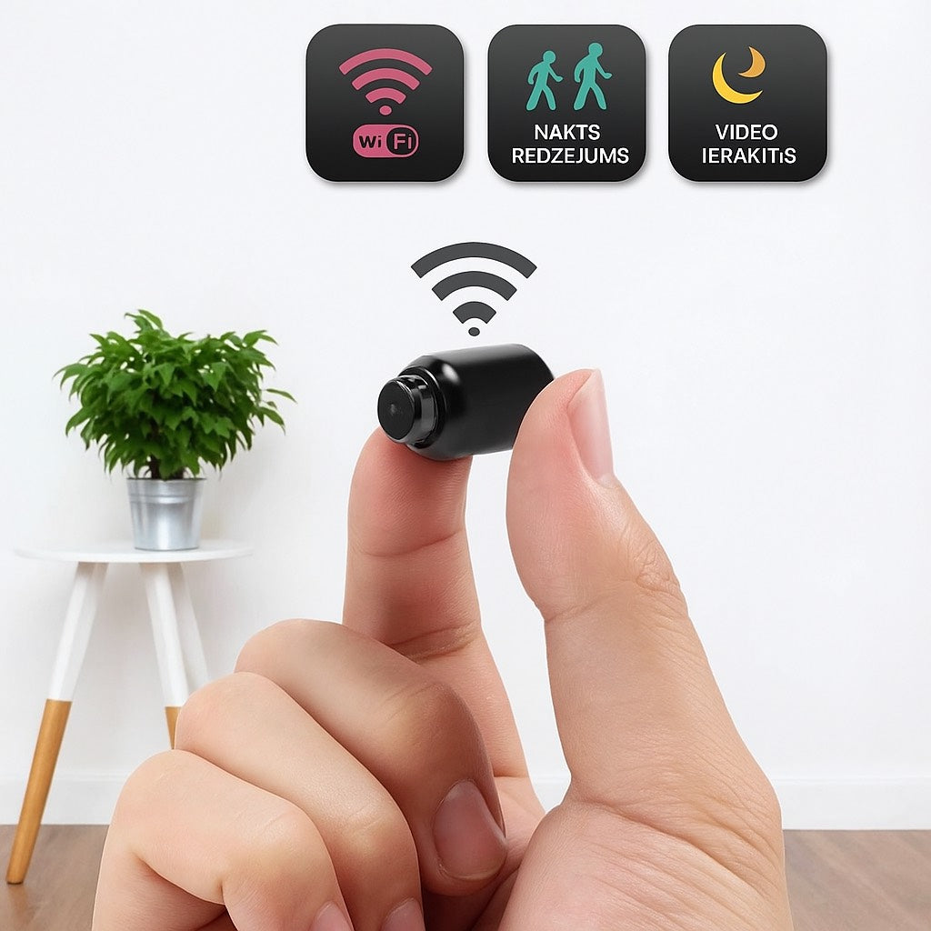 WifiCam™ - mini bezvadu novērošanas kamera