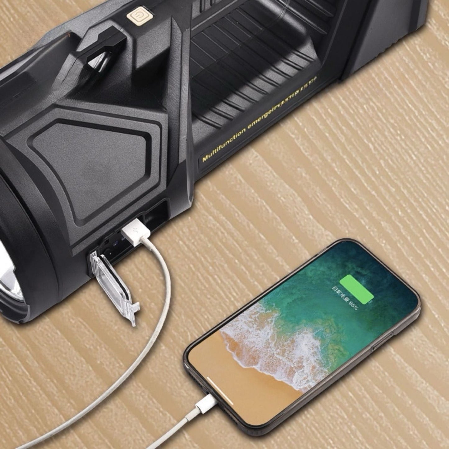 PowerBeam™ Super lukturis | Īpaši spilgts • 6000 mAh • 500 m distance