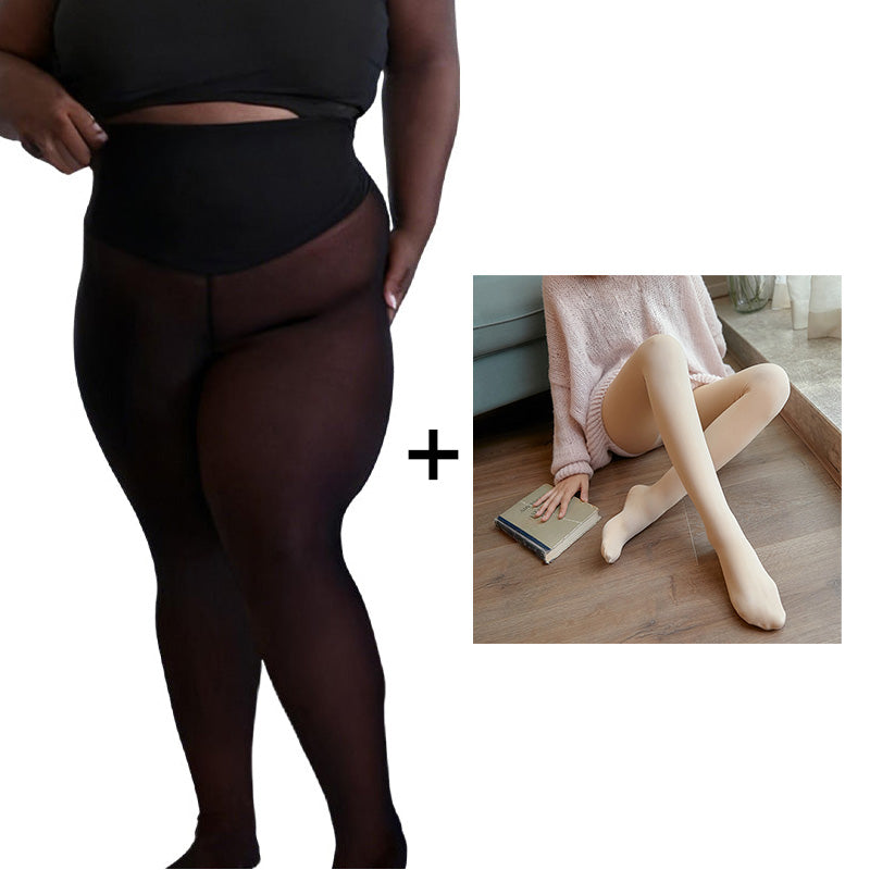 Vienvīles formējošās legingas – augsta jostasvieta ar kompresijas joslu, mīksts flīsa oderējums, neredzamas zem apģērba 🧥💕