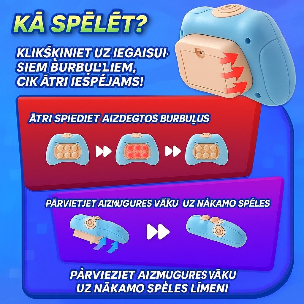 Bubble Pop - bērnu spēle