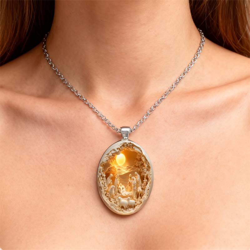 Svēta zeme, ticības mirdzums – Ziemassvētku miniatūras piekariņi