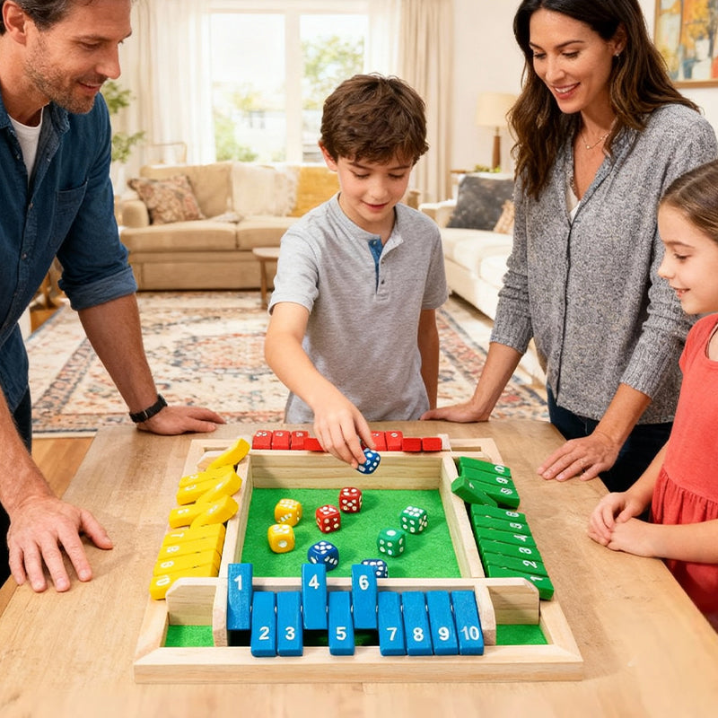 🎅🎄 Jautras ģimenes spēles – galda spēle “Atzīmē lodziņu” 🎁🎲