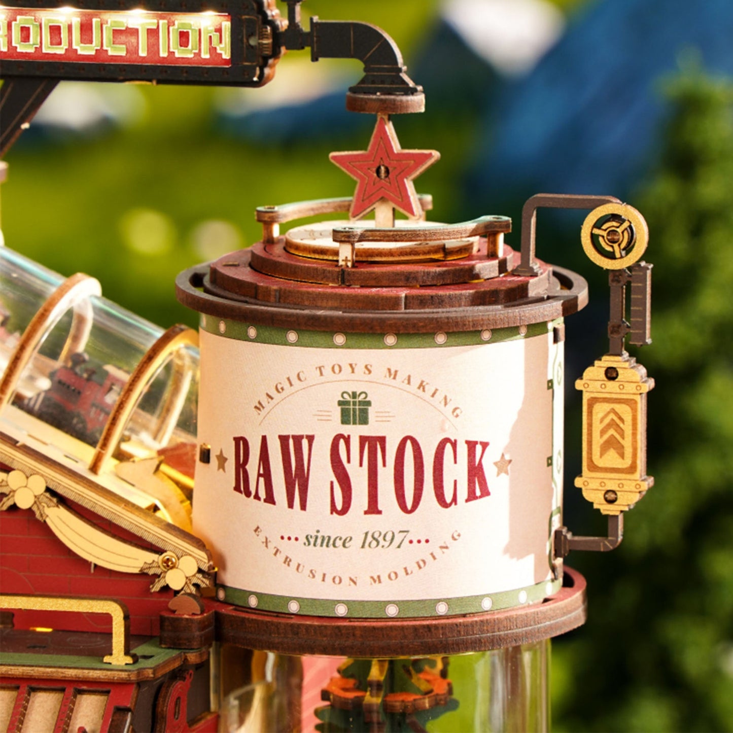 Ziemassvētku koka muzikālā sapņu dāvanu fabrika