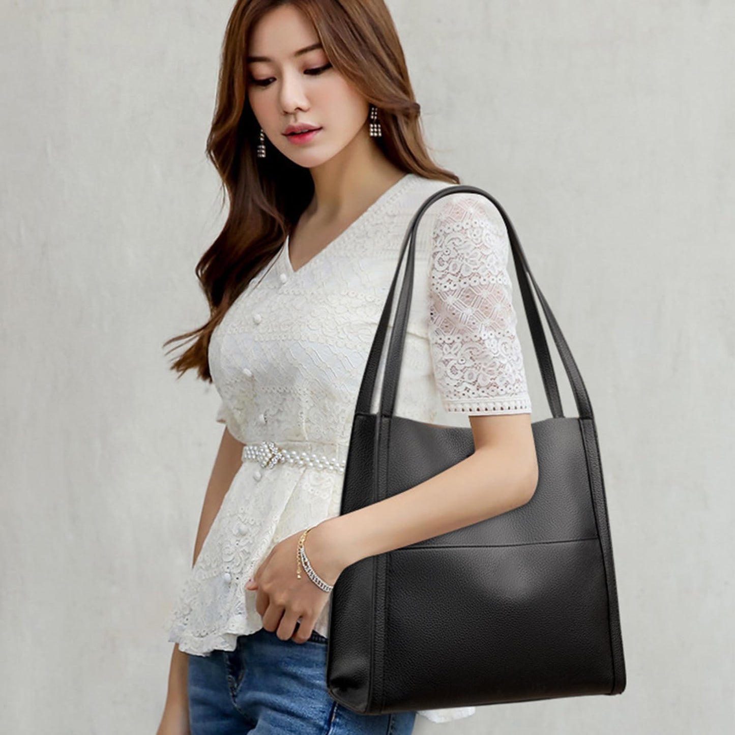 🥳👜 Vienkrāsaina ādas soma