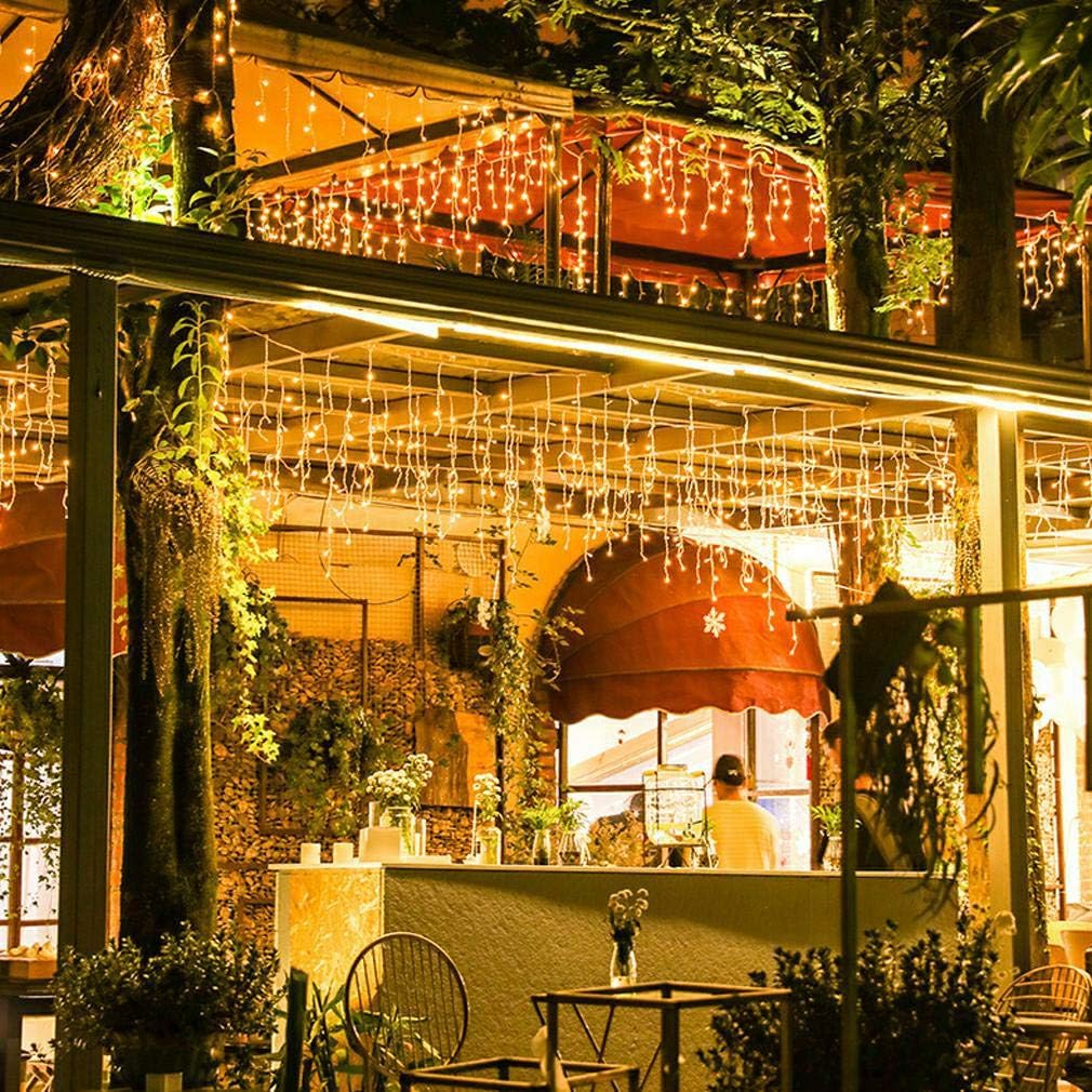 LED ledus lāstekas – krītošās lampiņas