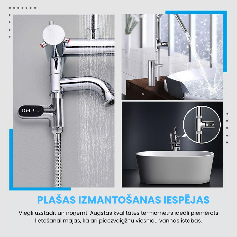 💦💦 Dušas termometrs