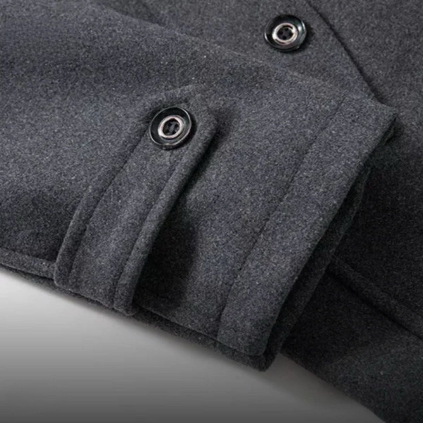 WoolGuard™ Peaky Blinders ziemas mētelis | Grezns vīriešu mētelis ar dubulto apkakli