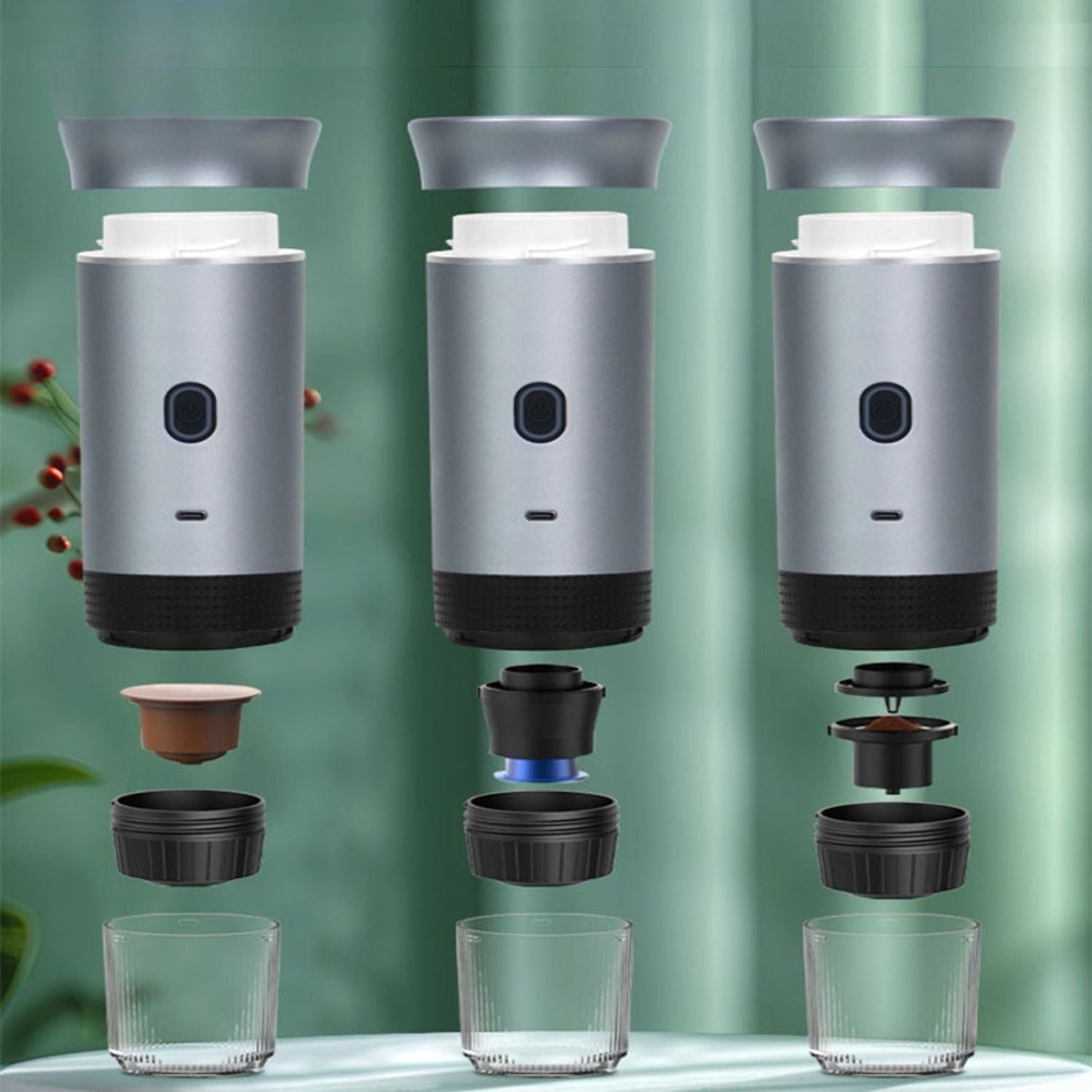 BrewMaster™ | Pārnēsājamais espresso kafijas aparāts