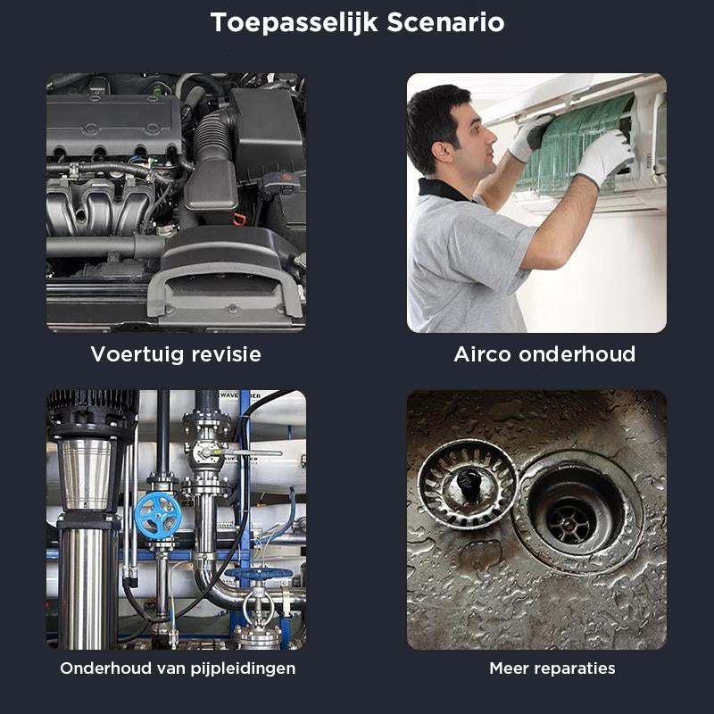 Grūti pieejamu vietu pārbaudes endoskops