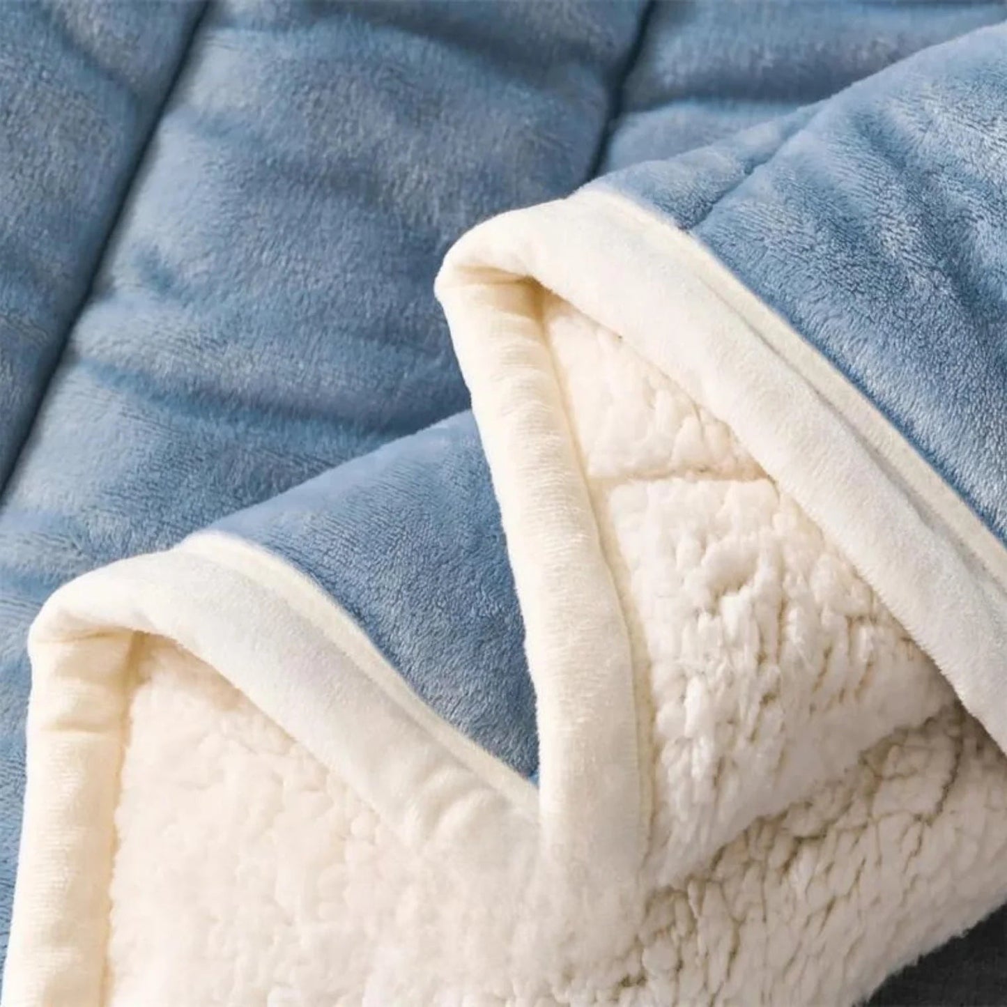 CozyFleece™ pūkaina vilnas sega | Silta un mājīga – rudenim un ziemai