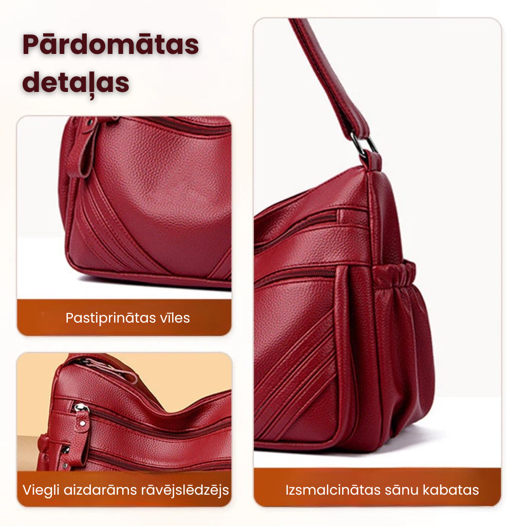 🔥Sieviešu stilīga pleca soma ar regulējamu siksnu