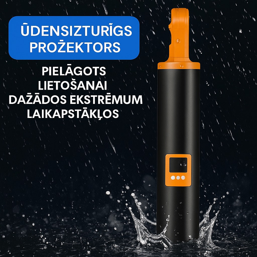 Jaudīgs rokas lukturis