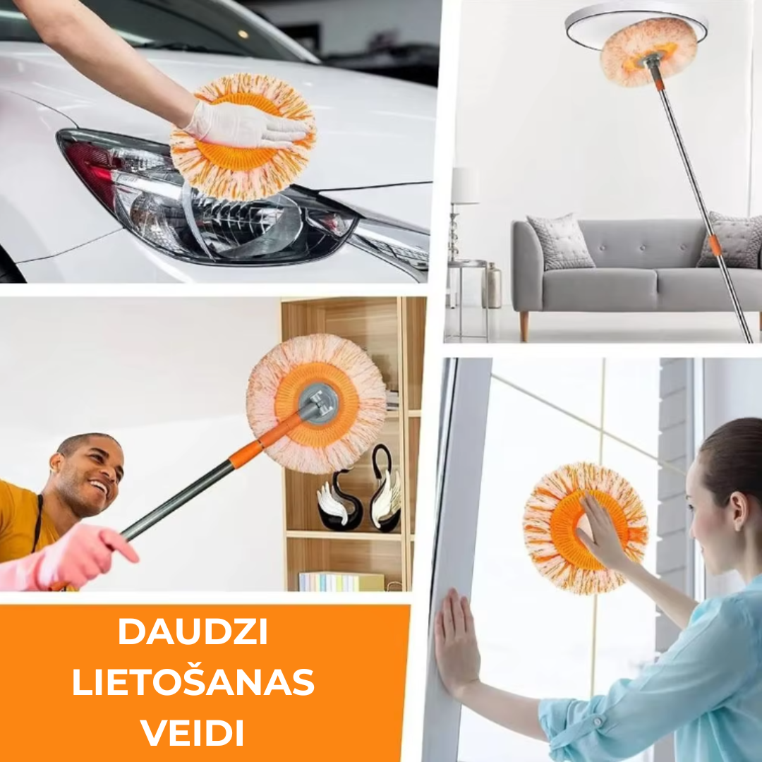 Ļoti uzsūcoša un īpaši tīri notīroša mikrošķiedras grīdas lupata