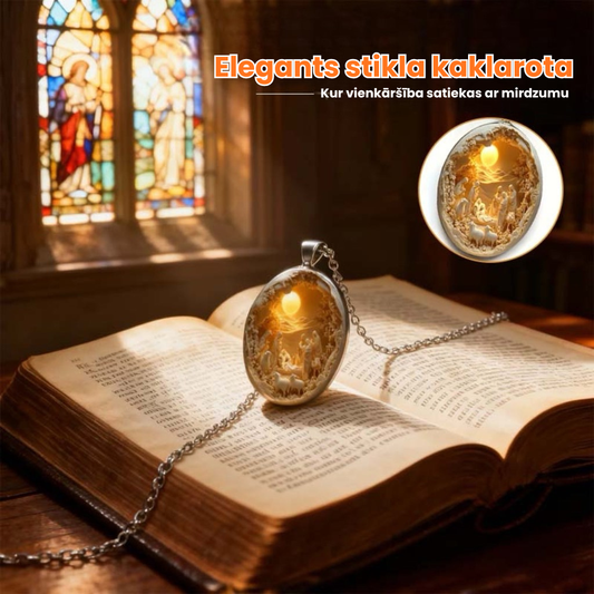 Svēta zeme, ticības mirdzums – Ziemassvētku miniatūras piekariņi