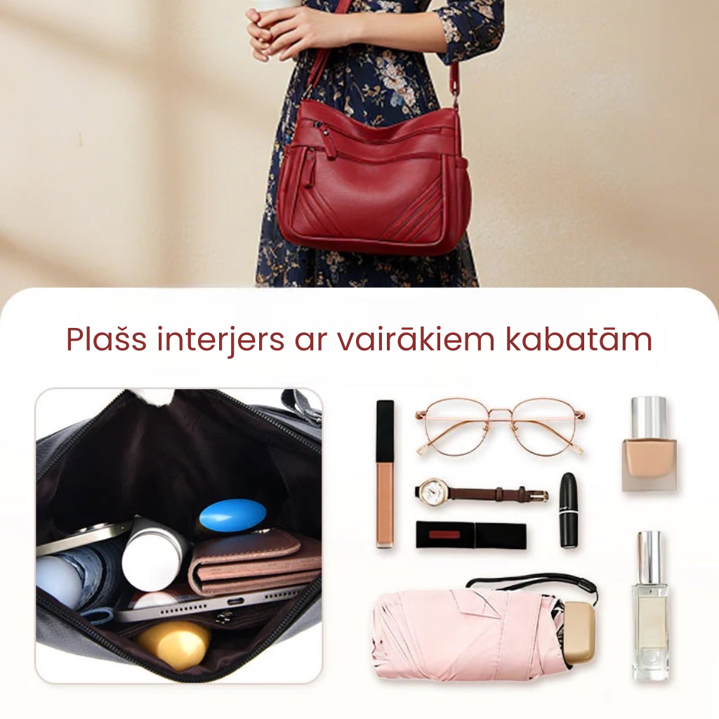 🔥Sieviešu stilīga pleca soma ar regulējamu siksnu