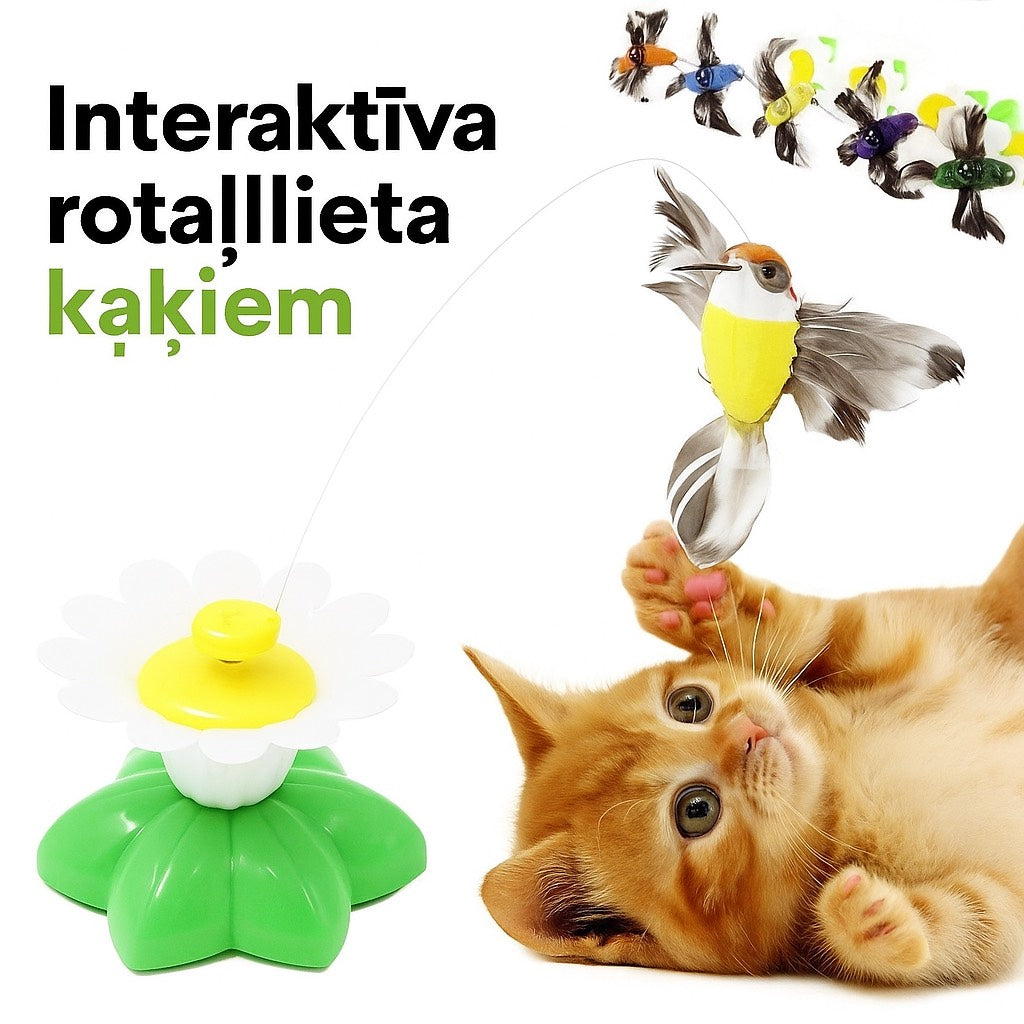 Interaktīva rotaļlieta kaķiem
