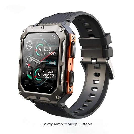 Galaxy Armor™ viedpulkstenis – ietaupi vairāk nekā 100 € par neiznīcināmu viedpulksteni iOS un Android