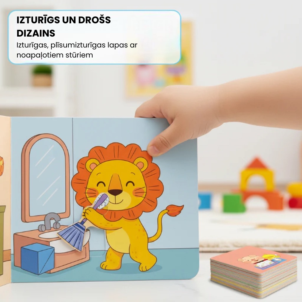 10 interaktīvo attēlu grāmatiņu pašiem mazākajiem📚 | Pavelc, pabīdi un atklāj pārsteigumu pilnu pasauli!👶✨