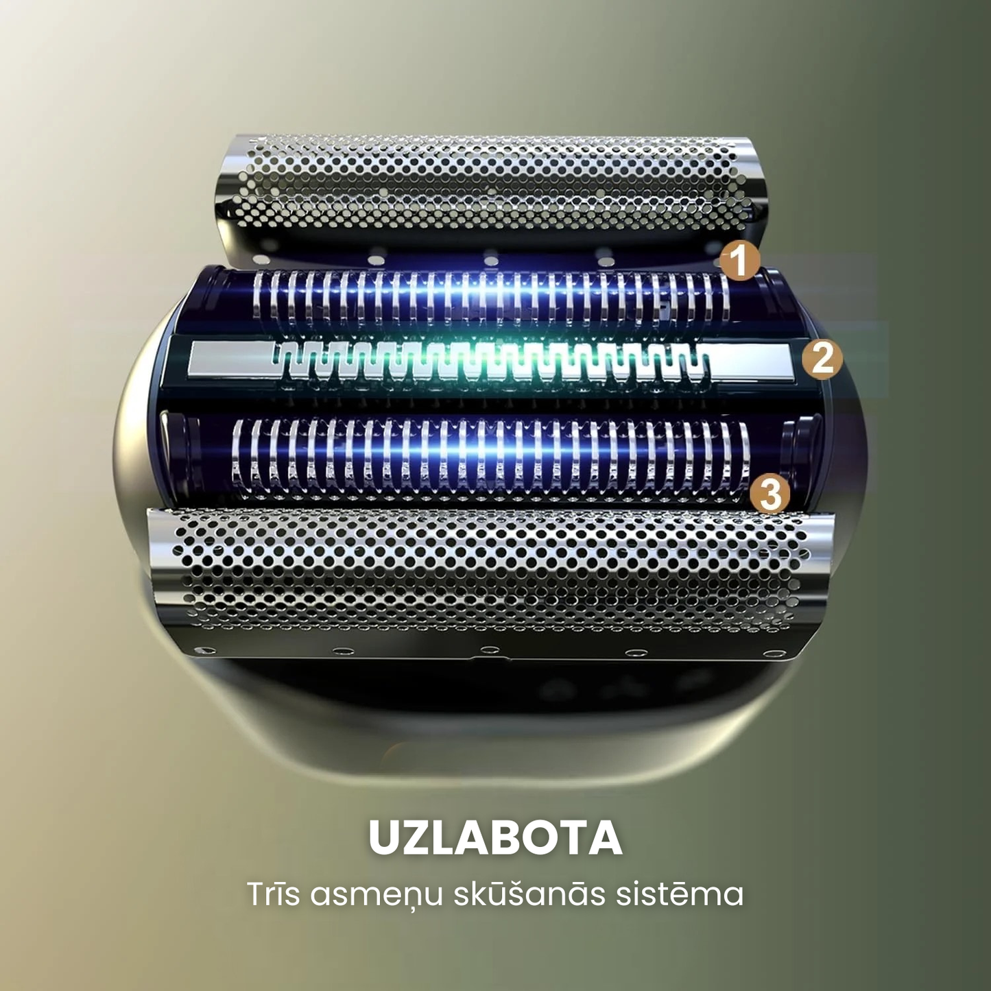 ShavePro™ – ūdensizturīgs elektriskais skuveklis