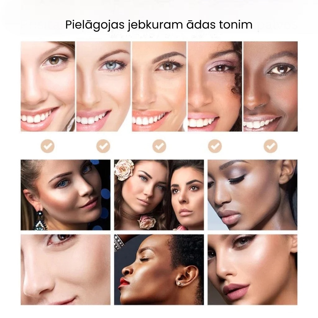✨ Labākais tonālais krēms, kas pielāgojas ādas tonim, nobriedušai ādai