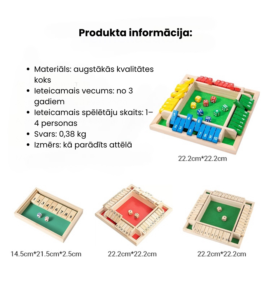 🎅🎄 Jautras ģimenes spēles – galda spēle “Atzīmē lodziņu” 🎁🎲