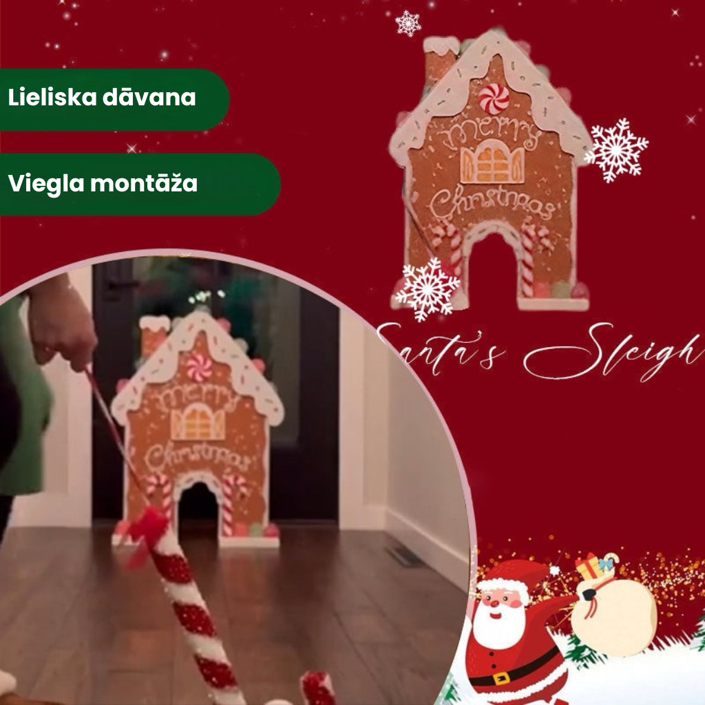 🎁 Piparkūku golfa spēle