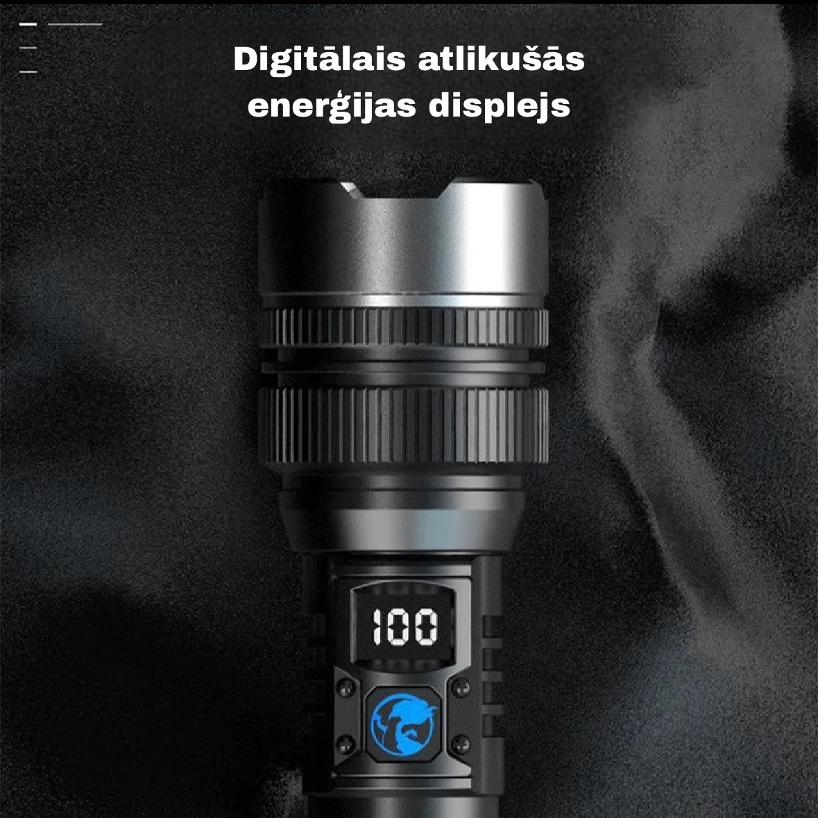 Teleskopiskā tālummaiņas lukturītis – īpaši spilgts LED gaismeklis