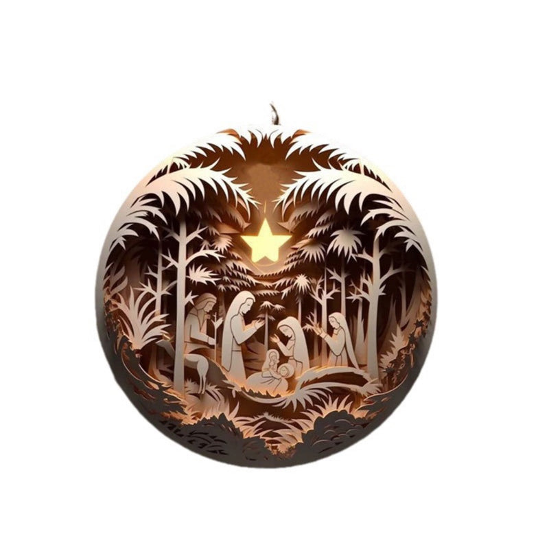 Keramikas Ziemassvētku rotājums