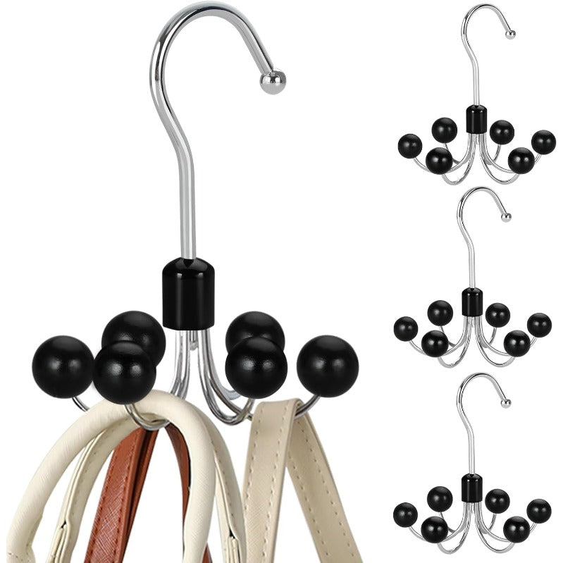 360° rotējošs džemperu un somiņu turētājs