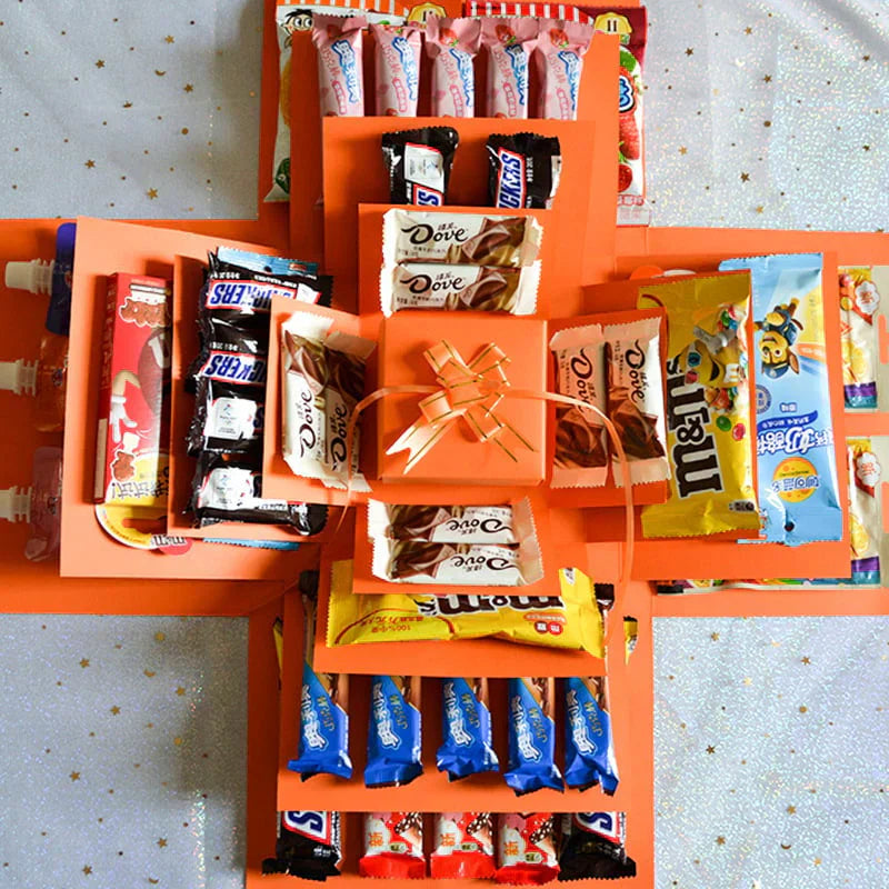 🎁 Sprāgstošā pārsteigumu kaste – personiska dāvana ar mīlestību