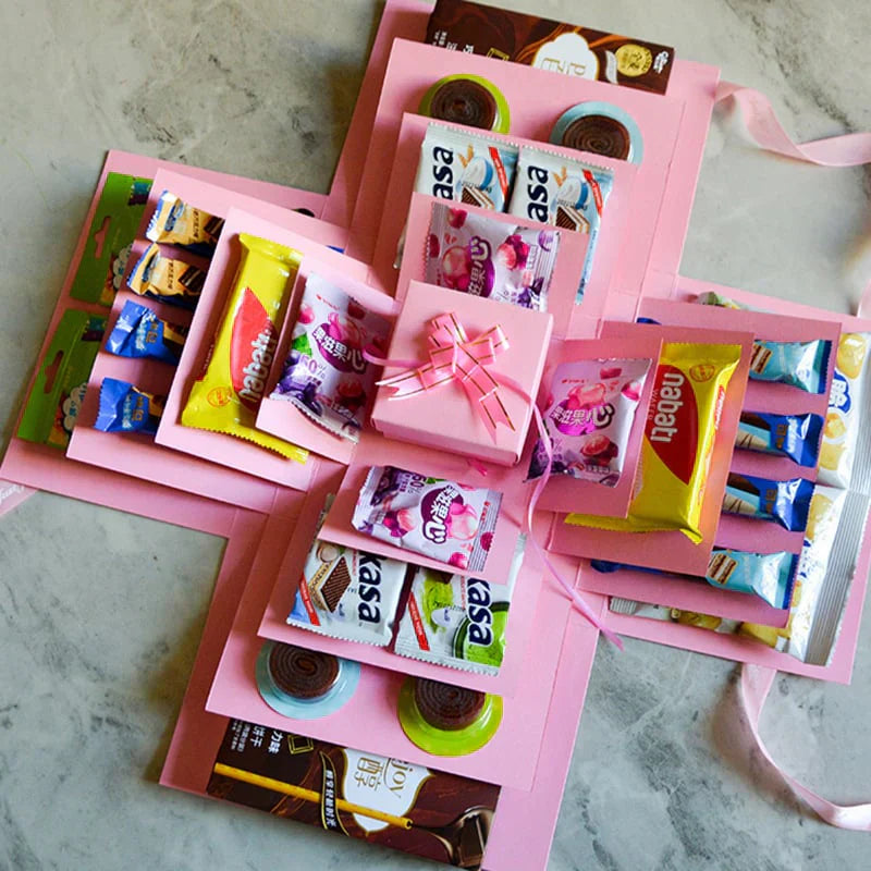 🎁 Sprāgstošā pārsteigumu kaste – personiska dāvana ar mīlestību