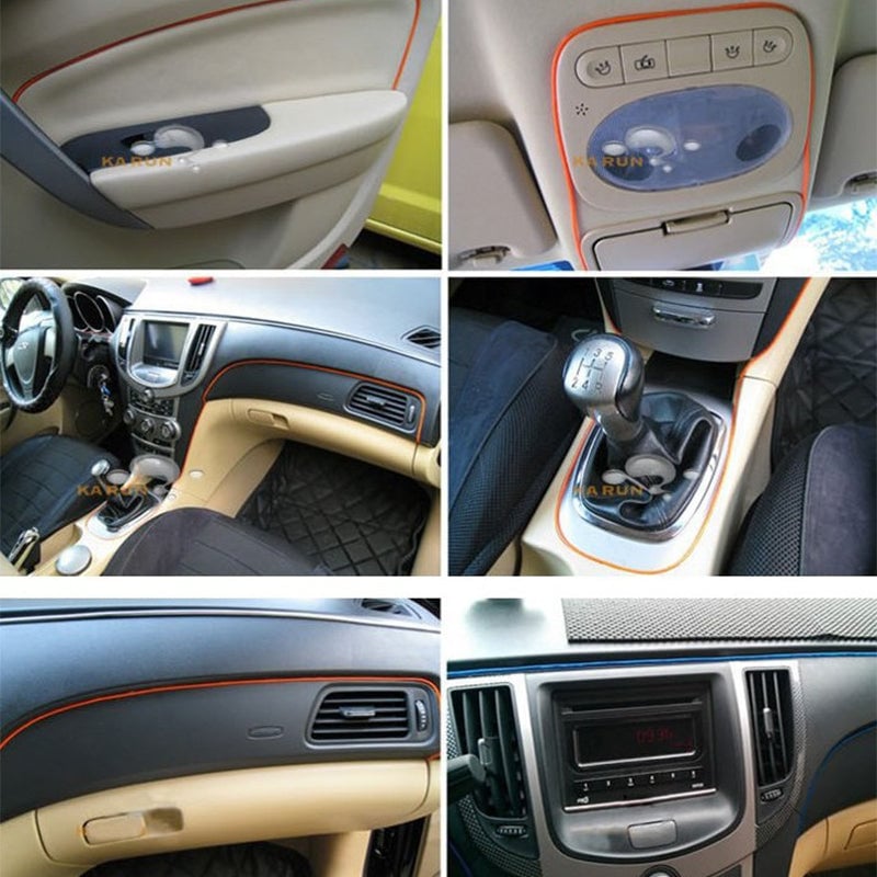 🚗 Automašīnas dekoratīvā RGB LED sloksne💡