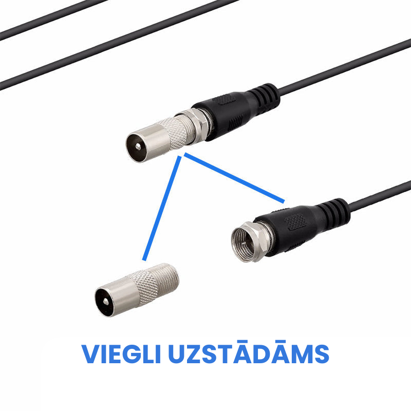 HDTV antena bezmaksas kanālu skatīšanai