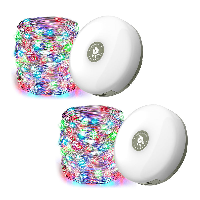 🔥💡 Ūdensizturīga pārnēsājama magnētiskā LED gaismiņu virtene āra lietošanai