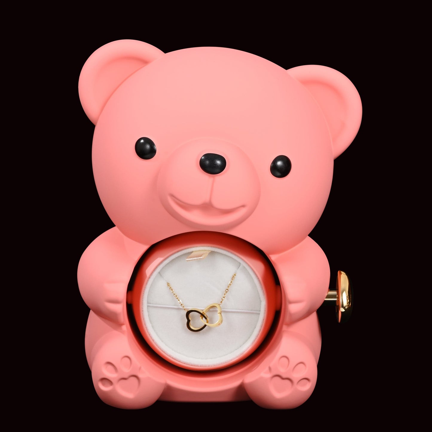 Mūžīgā roze ar gravētu kaklarotu