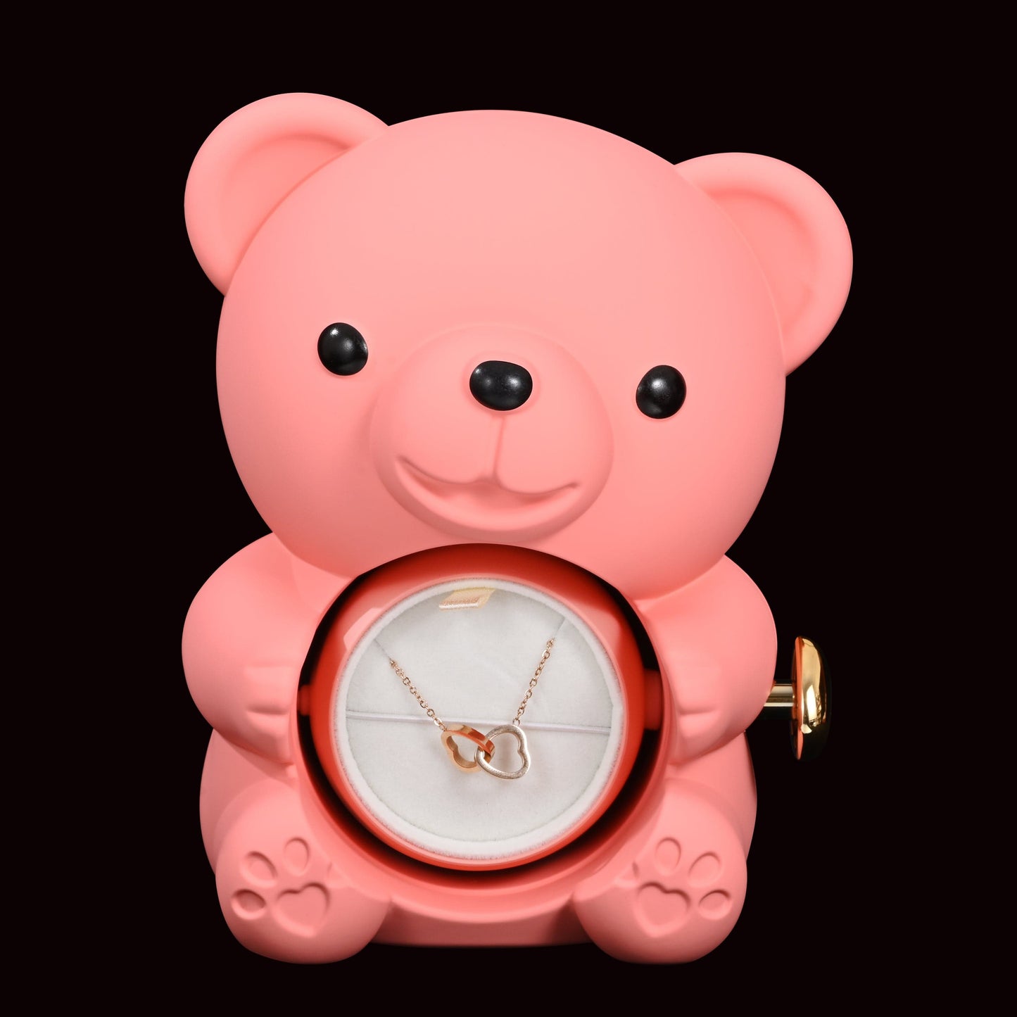 Mūžīgā roze ar gravētu kaklarotu