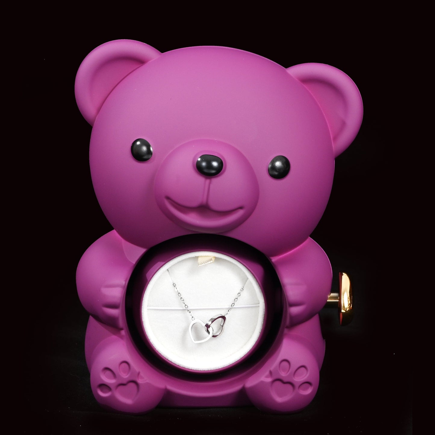 Mūžīgā roze ar gravētu kaklarotu