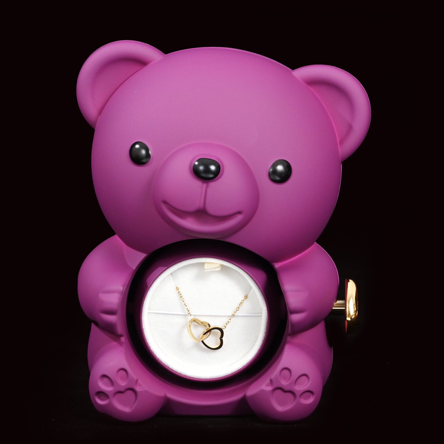 Mūžīgā roze ar gravētu kaklarotu