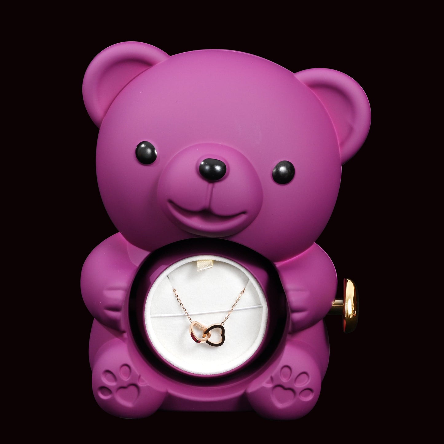 Mūžīgā roze ar gravētu kaklarotu