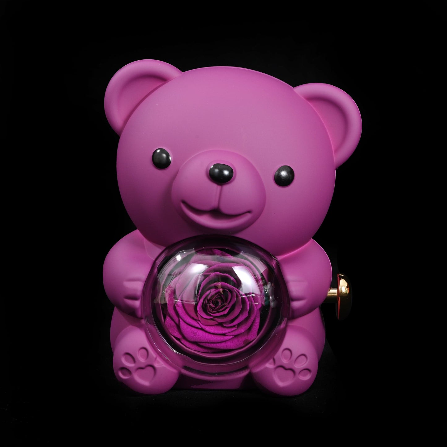 Mūžīgā roze ar gravētu kaklarotu