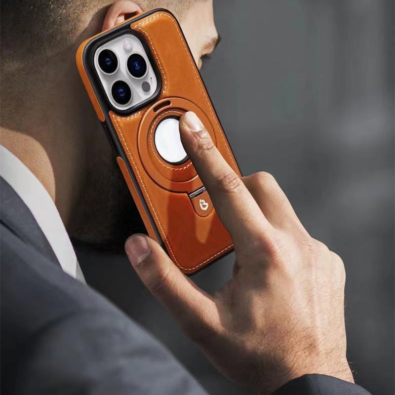✨✨✨Grezna “iPhone” vāciņš ar neredzamu mākslīgās ādas statīvu