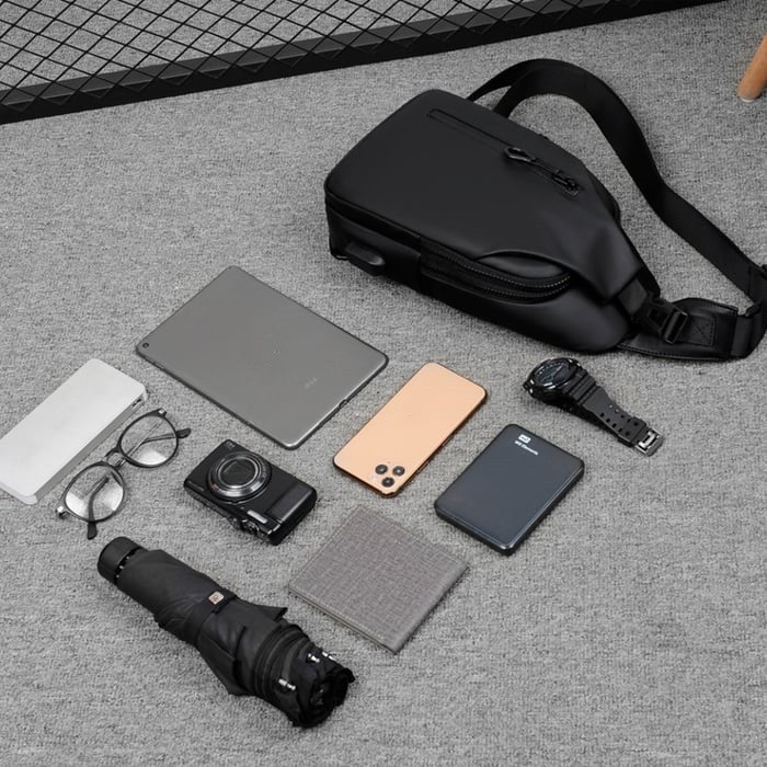 💧 Ūdensizturīga plecu soma