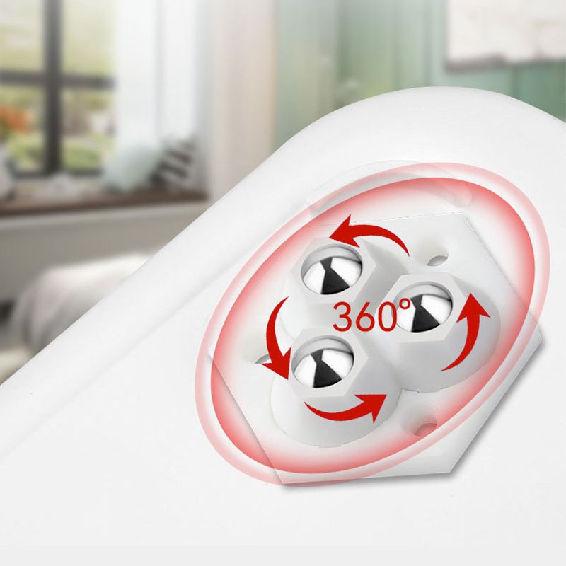 360° rotējoši trīskāršie mēbeļu ritentiņi