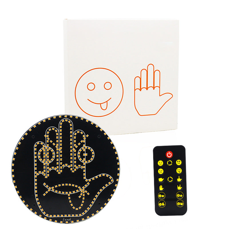 ⭐ LED ekrāns izteiksmēm un žestiem automašīnas aizmugurējam logam ⭐