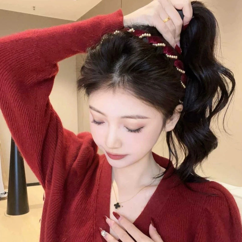 🔥 Vintāžas svētku galvas lente