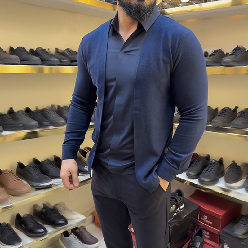 Vīriešu divdaļīgs imitācijas krekls